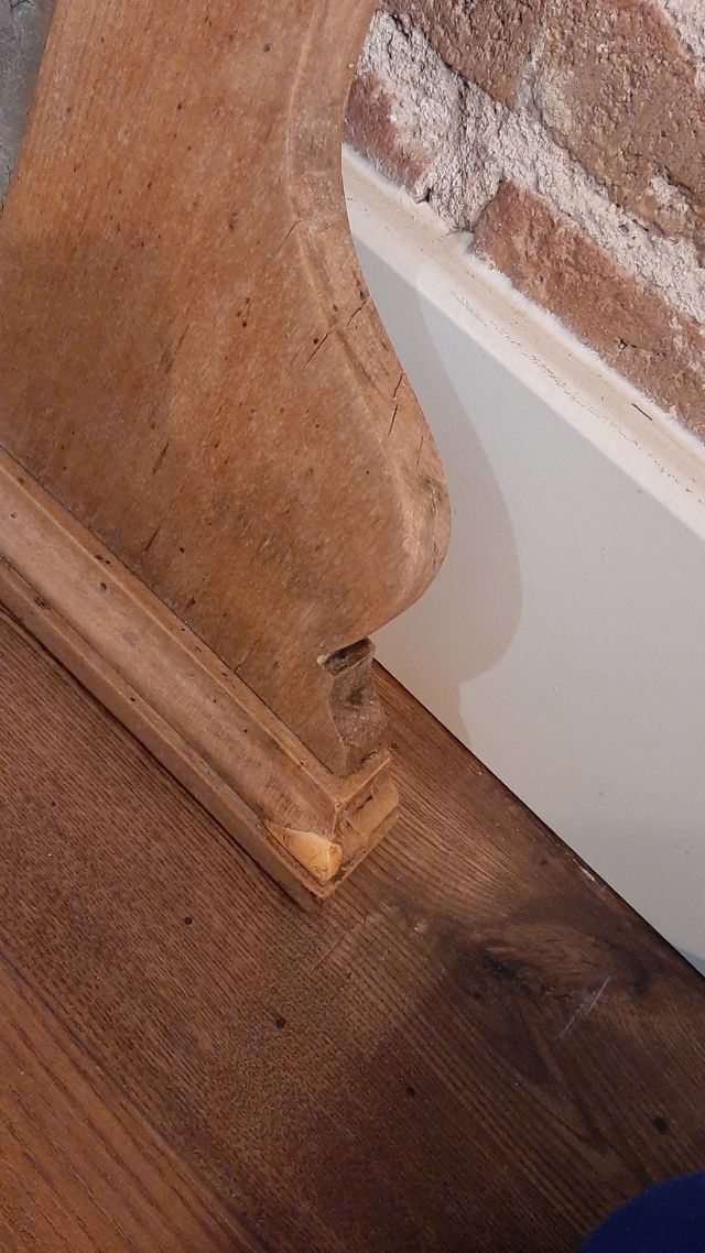 Espejo antiguo madera