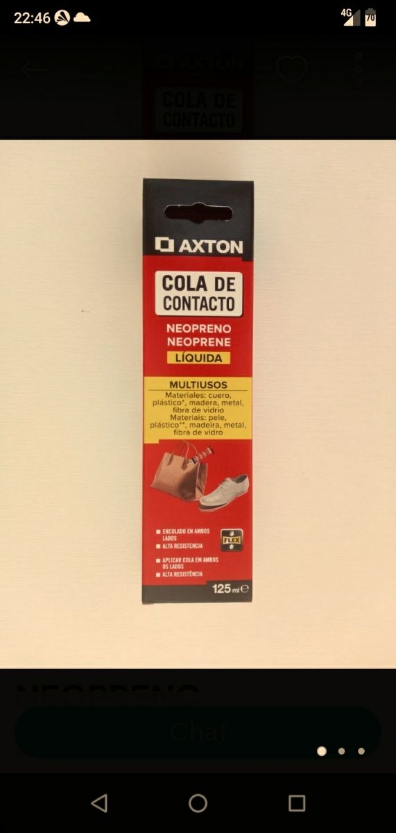 NUEVO. AXTON COLA DE CONTACTO NEOPRENO