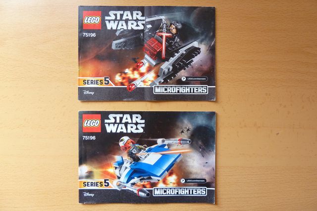 Instrucciones LEGO 75196 Star Wars Microfighters 5