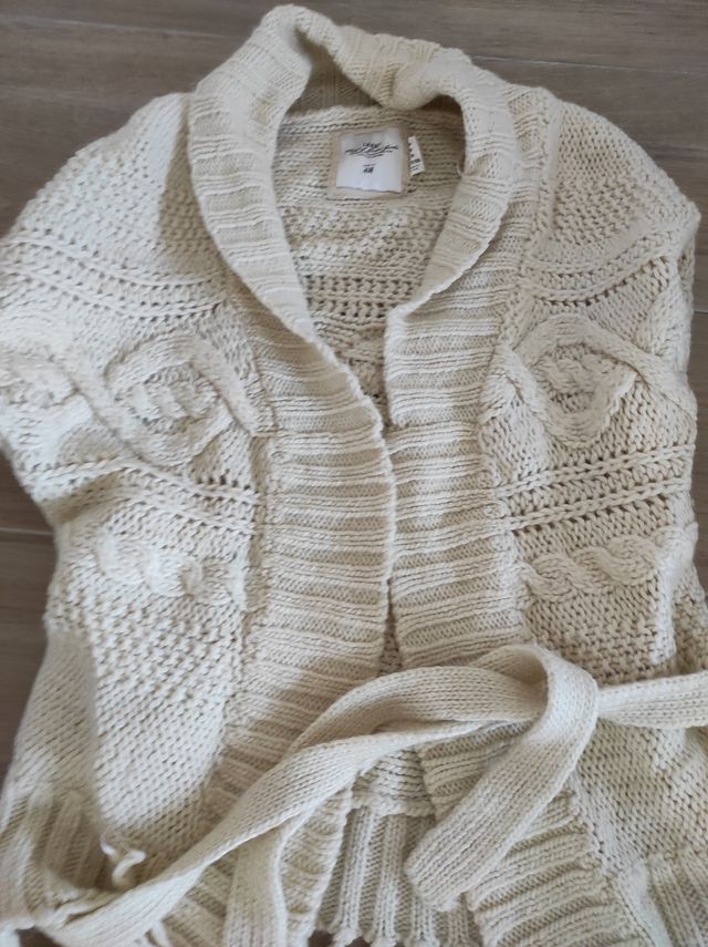 chaleco punto tricot sin estrenar