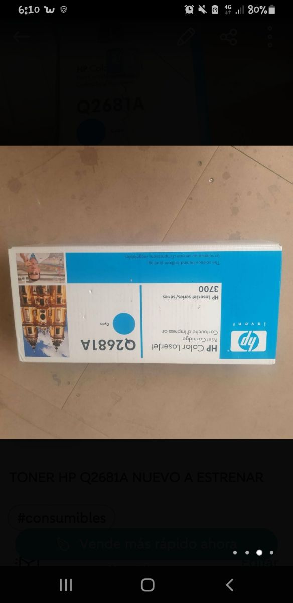 TONTER HP Q2670A NUEVOS