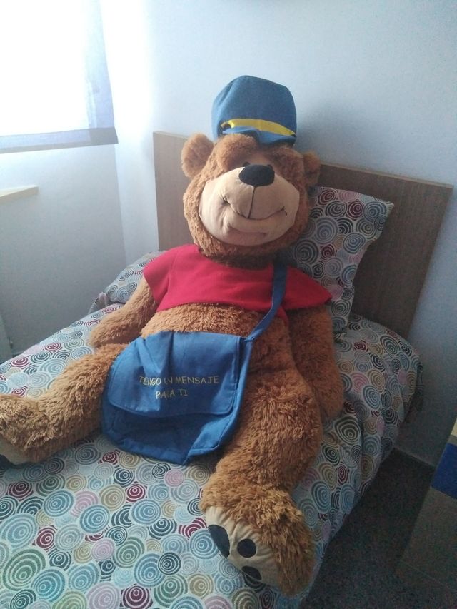 Oso grande de peluche