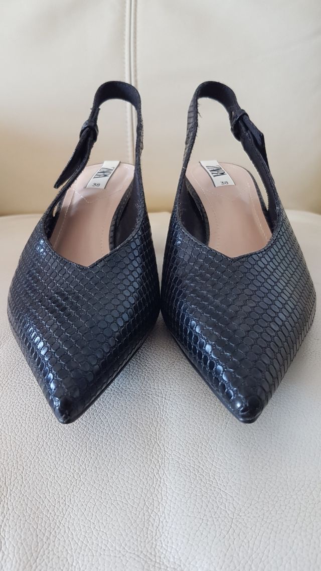 Zapatos tacón Zara, talla 38, a estrenar