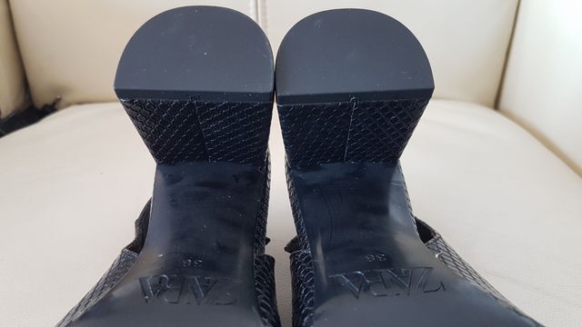 Zapatos tacón Zara, talla 38, a estrenar