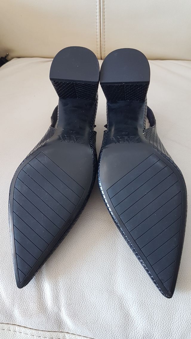 Zapatos tacón Zara, talla 38, a estrenar