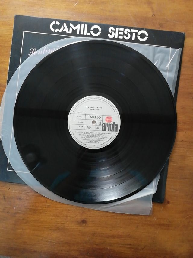 Camilo Sesto Sentimientos  1979 vivir así es morir