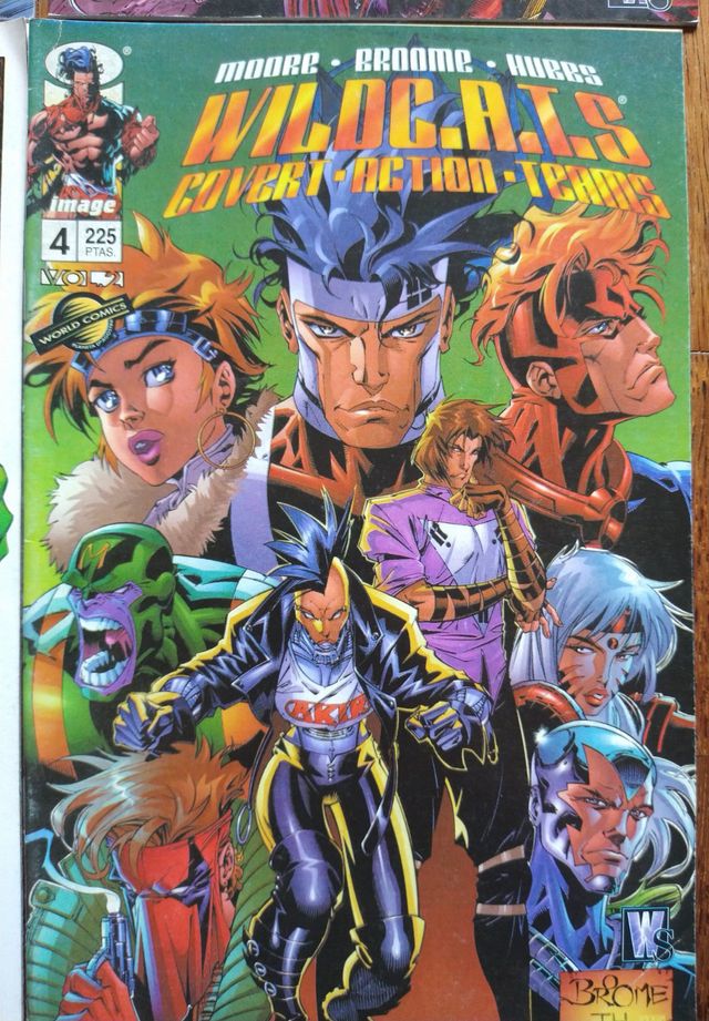 WILDC.A.T.S vol. 2 nº 1, 2, 3 y 4 (World Comics)