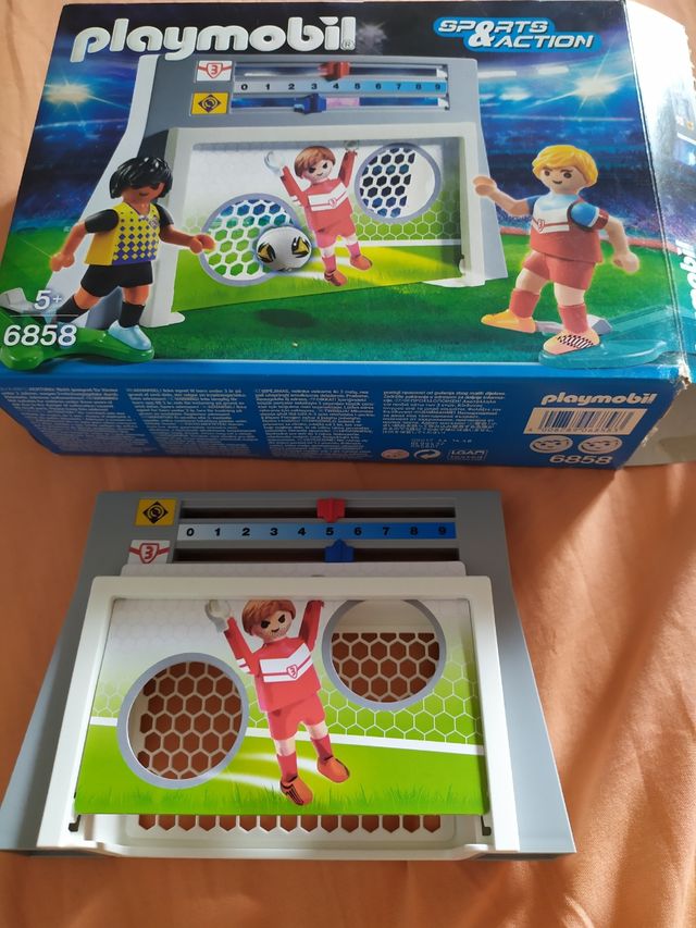 Portería/Marcador Playmobil