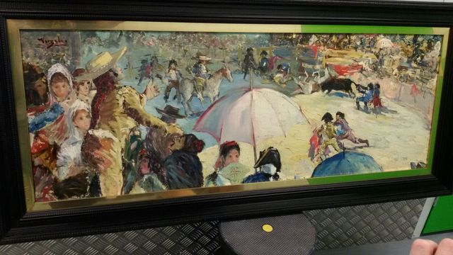 ESCENA TAURINA/ TAUROMAQUIA VIRGILIO GALÁN ROMÁN