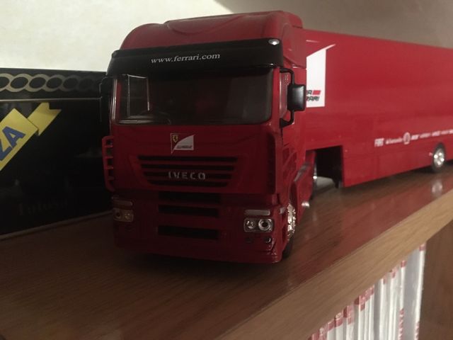 Iveco camión escudería Ferrari