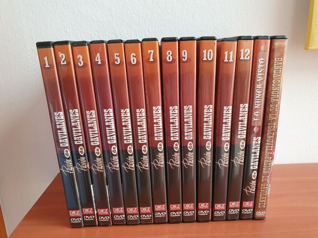 dvd colección telenovela Pasión de Gavilanes