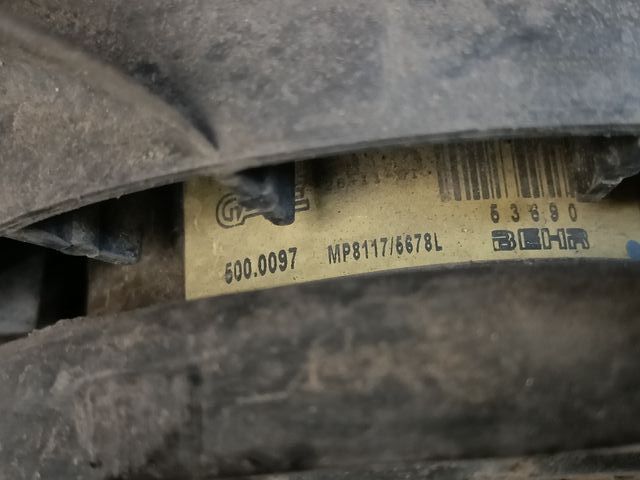 Electroventilador Opel Combo 1.7 DI