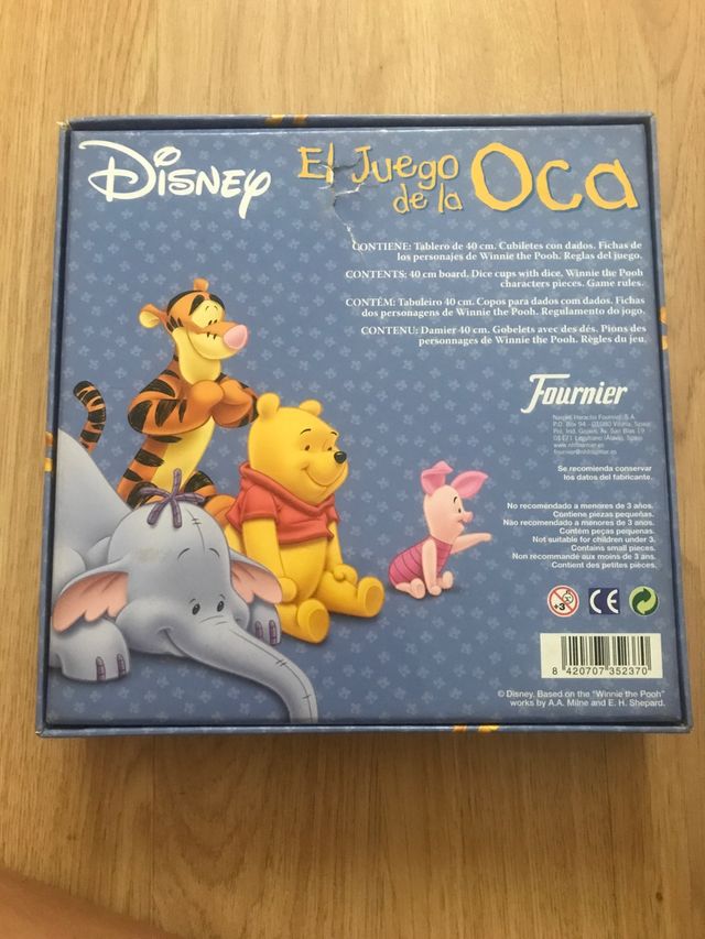 Il gioco in versione OCA/Disney.