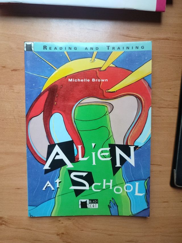 Alien at school