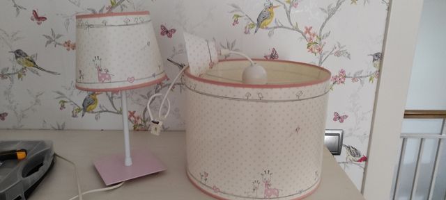 Lámpara y 1 lamparita (conjunto)