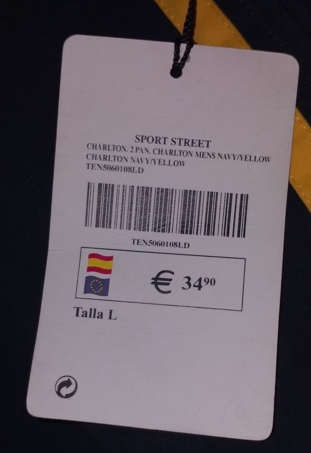 Pantalón deporte muy calentito, Tenth. Talla L