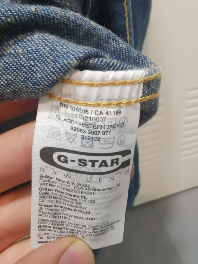 Cazadora GSTAR M L Chaqueta RAW ESSENTIAL XWZ