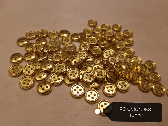 90 botones 10mm