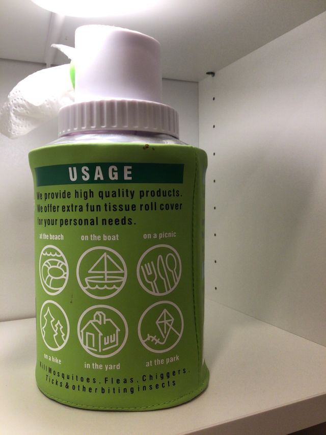 Funda para rollo de papel EEUU