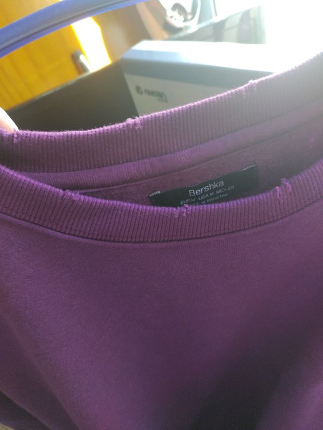 Sudadera oversize Bershka