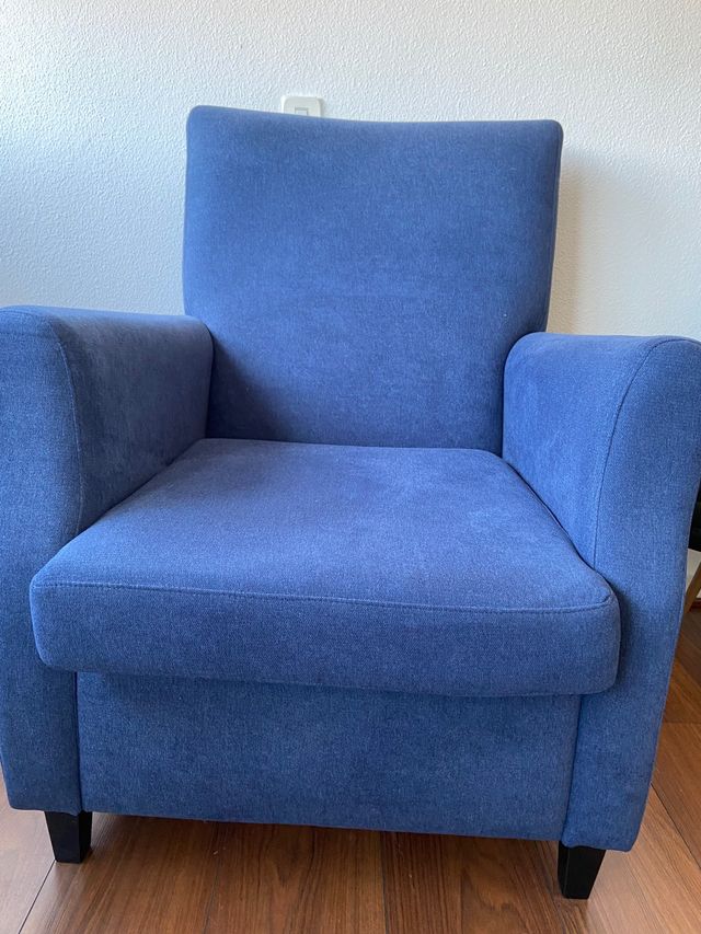 Butaca Feroe Banak azul