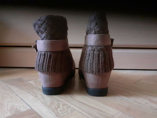 Botines marrones talla 36