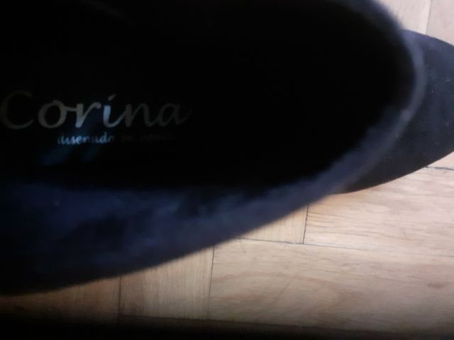 botines negros talla 36