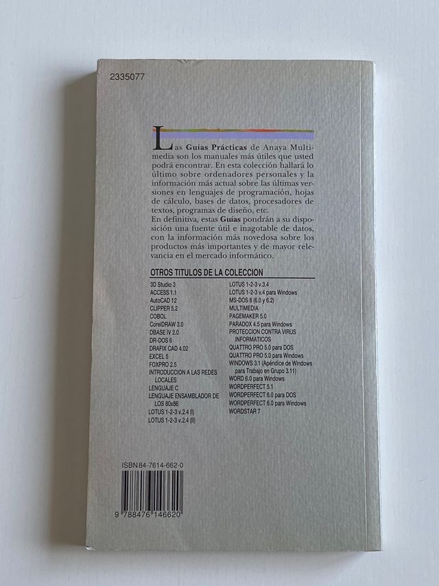 Guía Word 6.0 para Windows de ANAYA