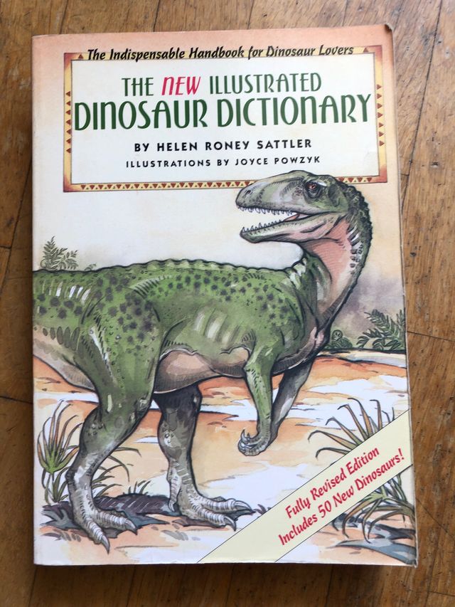 The new illustrated dinosaur dictionary