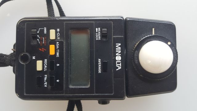 Fotometro Minolta auto meter III.