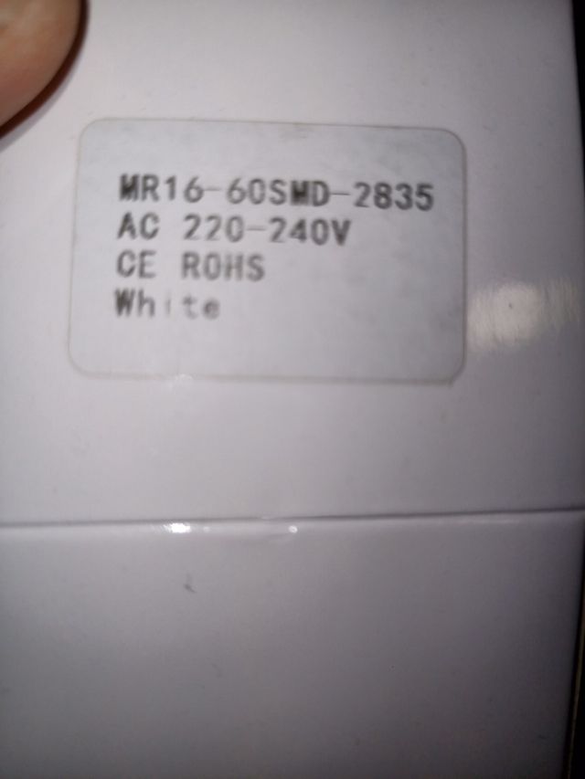 lámparas led sin estrenar