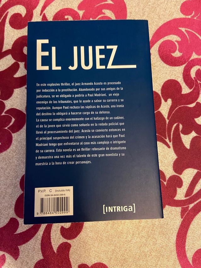 El juez de Steve Martini. Libro de bolsillo