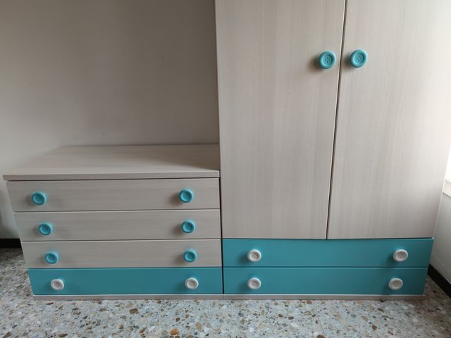 Armario + cómoda Habitación infantil