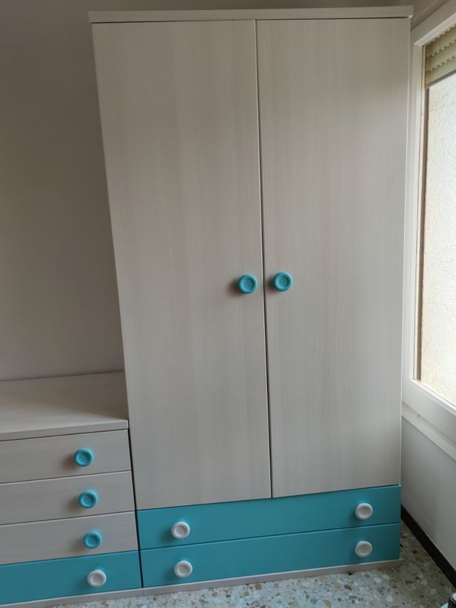 Armario + cómoda Habitación infantil