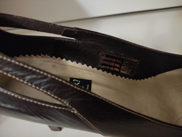 Zapatos de piel mujer