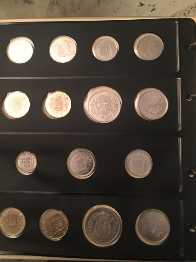 Colección monedas de España