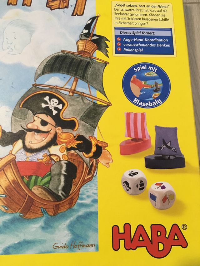 Juego haba el pirata negro