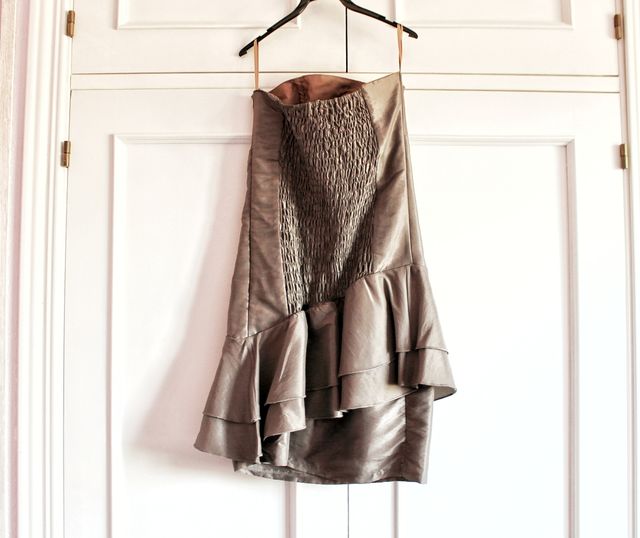 Vestido palabra de honor