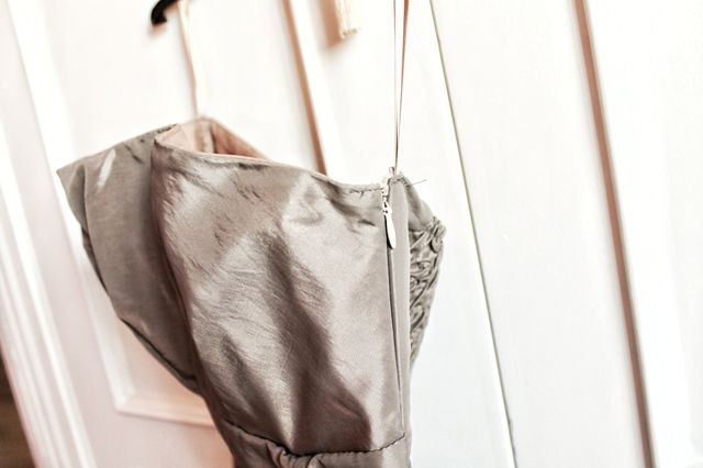 Vestido palabra de honor