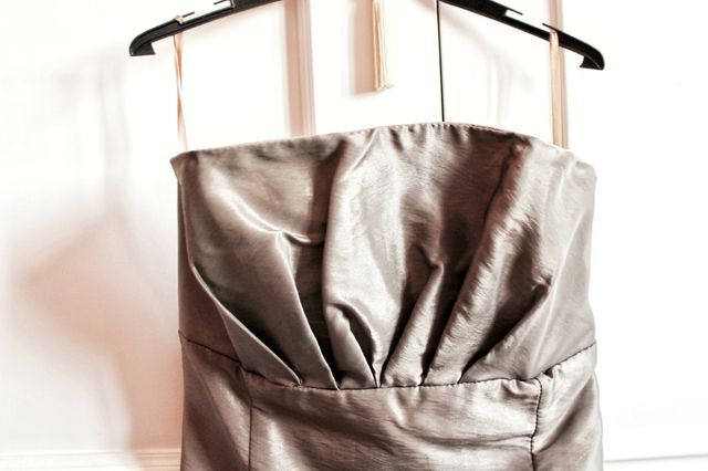 Vestido palabra de honor