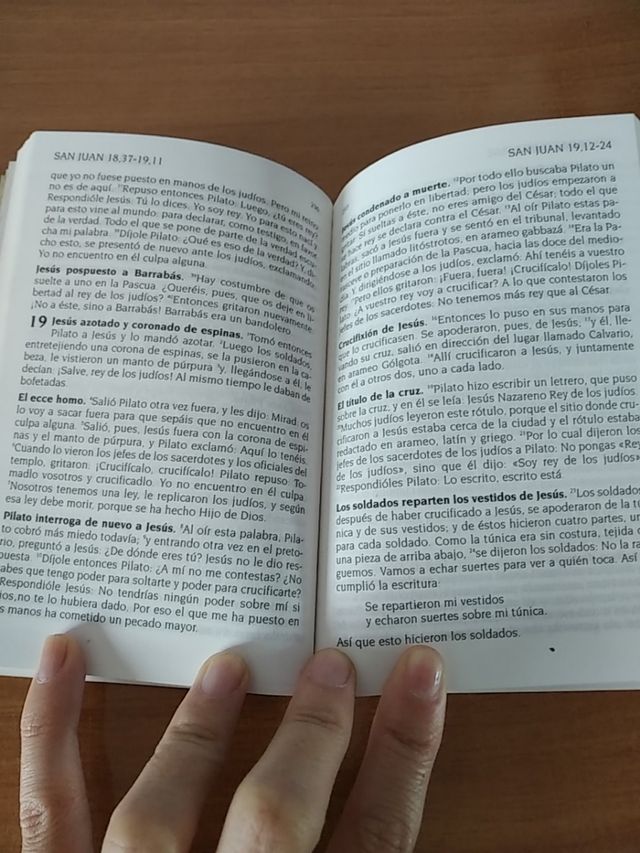 la Biblia y el nuevo testamento