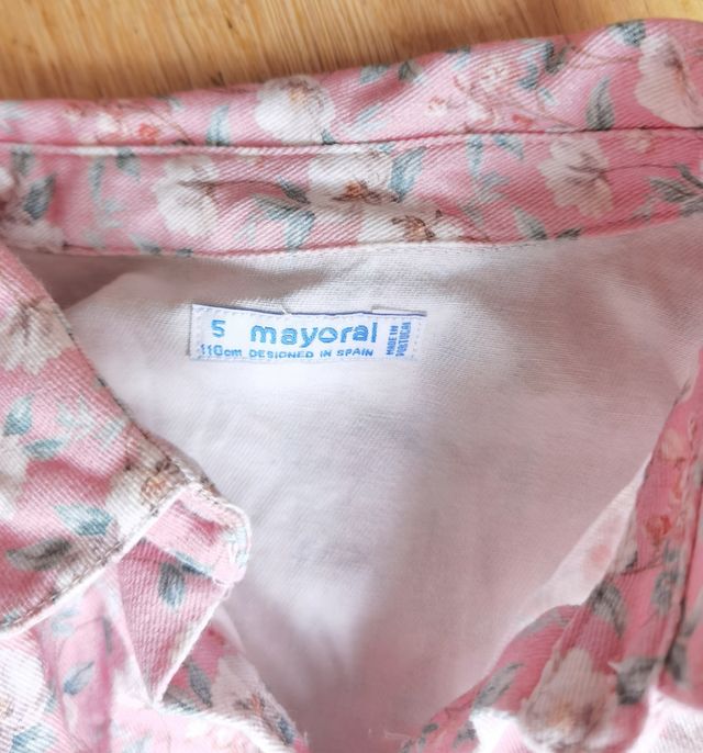 Vestido niña Mayoral. Talla 5