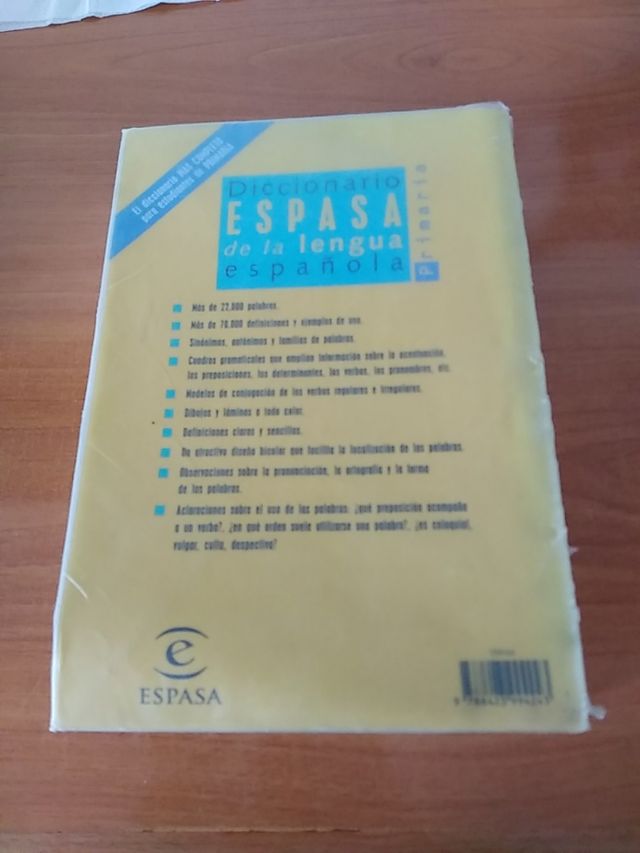 diccionario de la editorial Espasa