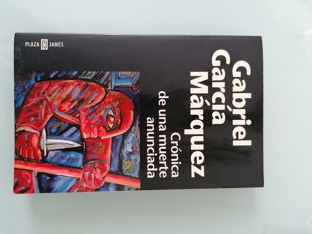 Libro Crónica de una muerte anunciada.