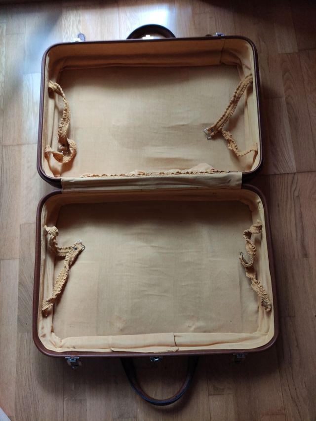 Maleta piel Vintage