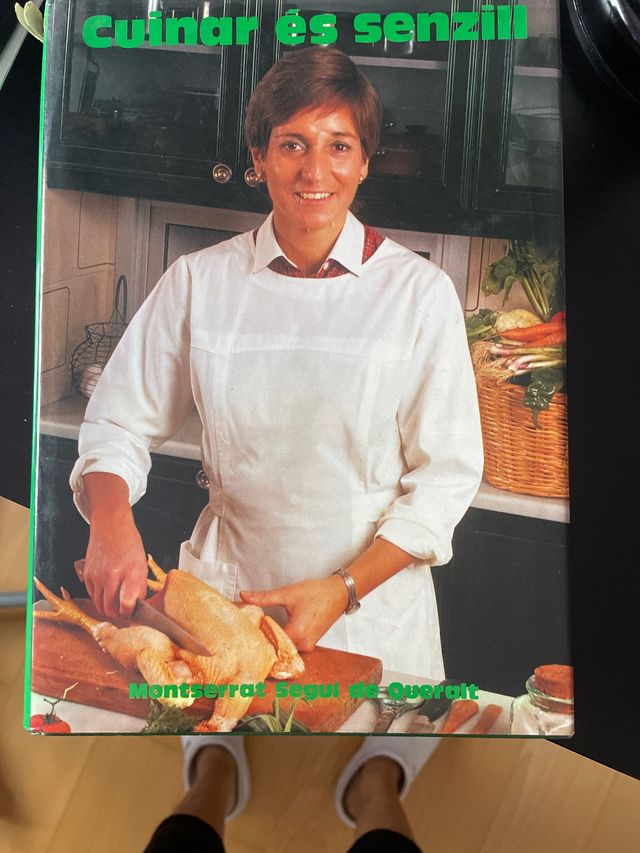 Libro cocina "Cuinar es senzill" Montserrat Segui