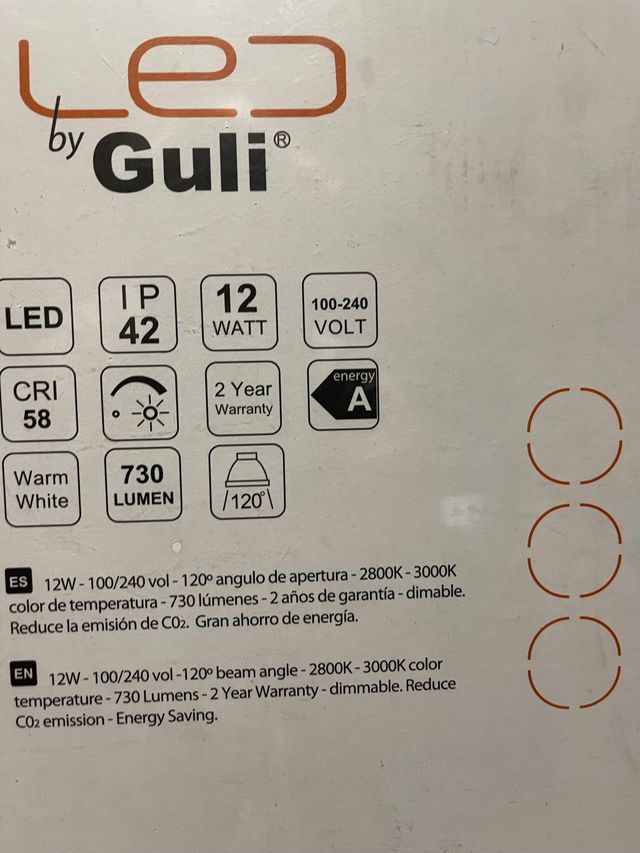 Pantalla led 12 unidades por 5 euros unidad