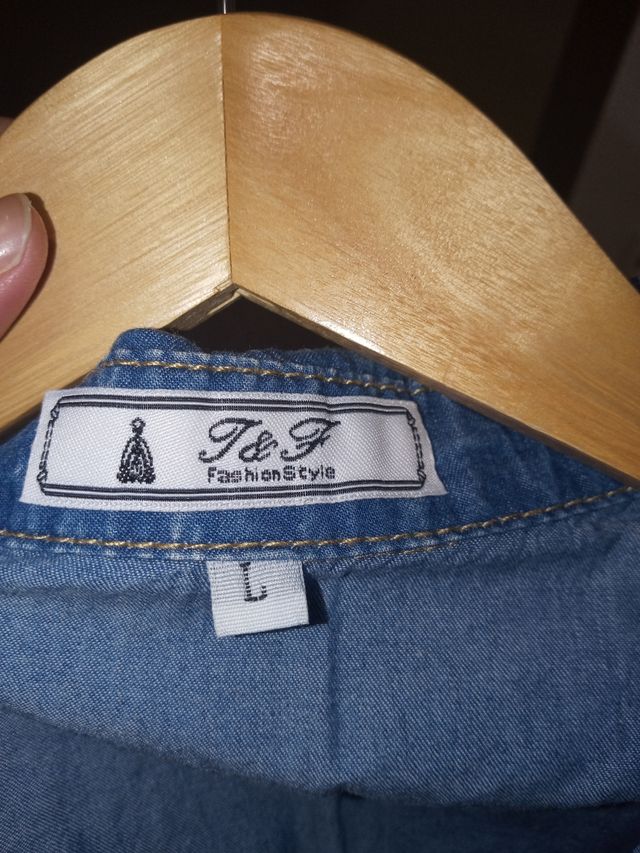 Camisa Vaquera De Flores