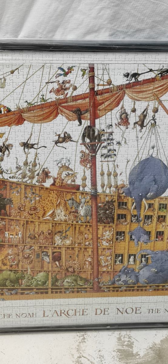 Cuadro puzzle barco de Noé
