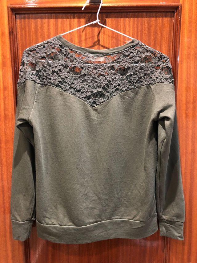 Camiseta/jersey verde de Zara